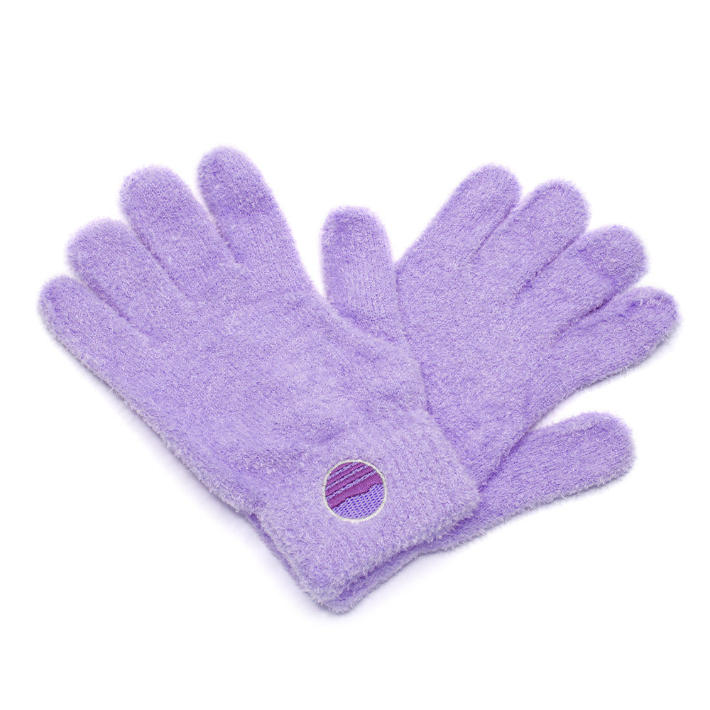 Uplily Moisturizing Purple Sock and Glove Set - Aloe Vera & Vitamin E